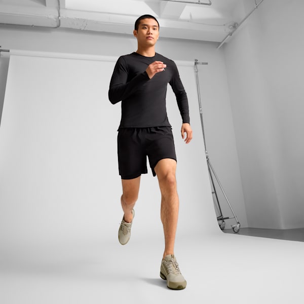 Zapatos para correr para hombre Enzo Wide, Desert Dust-Loden Green, extralarge